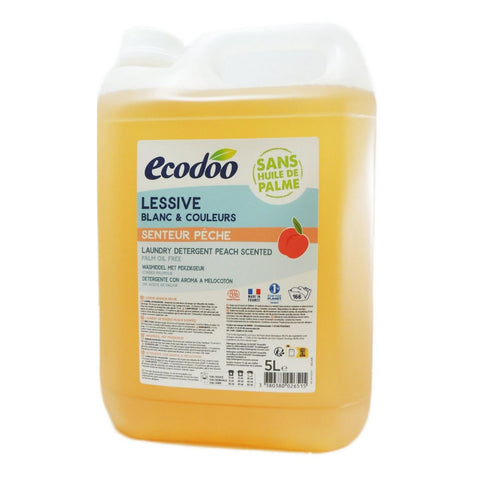 Ecodoo - French Natural & Eco-Friendly Laundry Detergent (Peach Scented)
