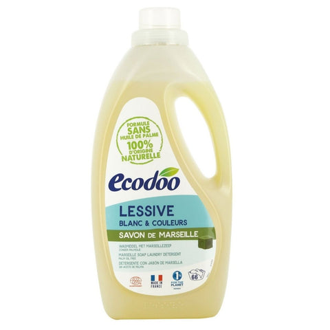 Ecodoo French Natural & Eco-Friendly Marseille Soap Laundry Detergent (2L)