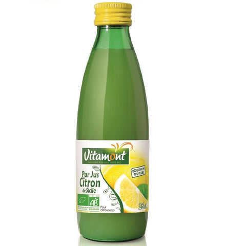 Vitamont - Sicilian Organic Pure Lemon Juice (250ML)