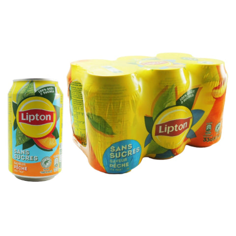 Lipton - French Ice Tea Peach Flavour (Sugar-Free)