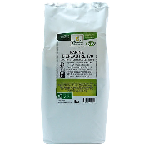 Moulin Des Moines - Organic Spelt Flour T70