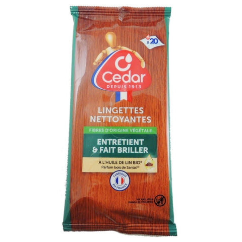 O'Cedar - French Flaxseed Oil Cleaning Wipes for Wood, Marble & Leather