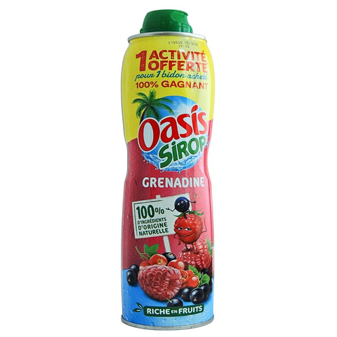 Oasis Sirop Natural Grenadine Syrup