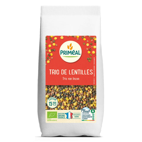 Primeal Organic Lentil Trio
