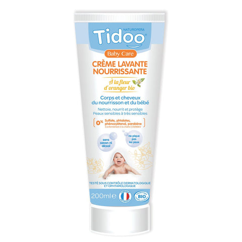 Tidoo - Organic Orange Blossom Nourishing Cleansing Creamy & Hair