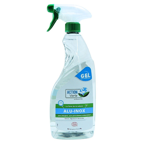 Action Verte Natural Aluminum & Stainless Steel Degreasing Cleaning Gel Spray