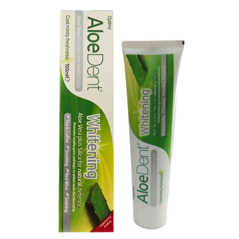 AloeDent Whitening Aloe Vera Fluoride Free Toothpaste