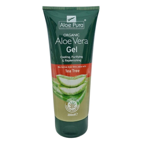 Aloe Pura Organic Aloe Vera Gel With Tea Tree