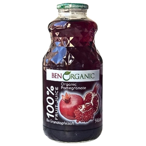 Ben Organic - 100% Organic Pomegranate Juice