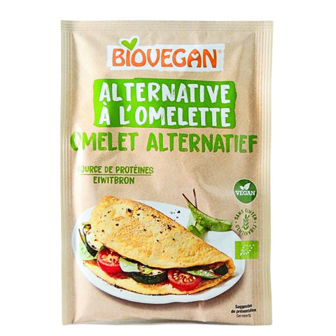 Biovegan - My Omelet Substitute – Organic Vegan Gluten-Free Omelet Mix (Egg-Free)