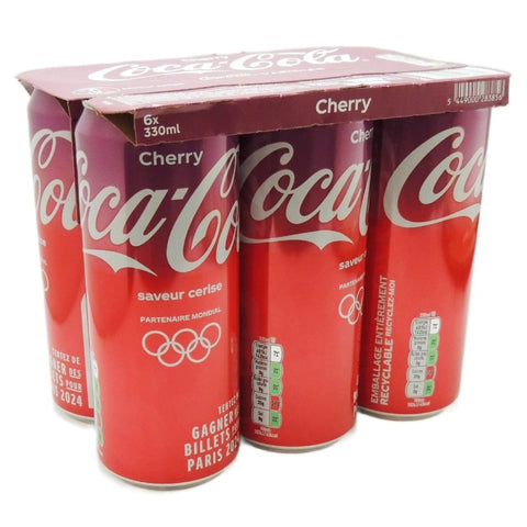 Coca-Cola - Cherry Flavored Coke (Paris 2024 Olympics Edition)