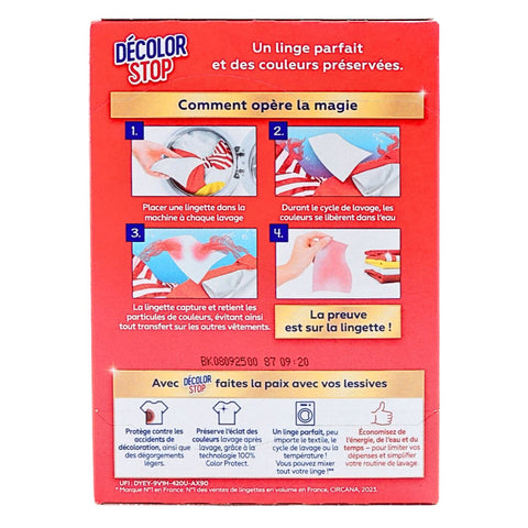 Décolor Stop - Color Protection Wipes (22 Wipes)
