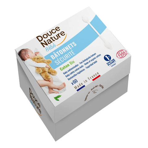 Douce Nature - Baby Safety Cotton Buds (100% Organic cotton)