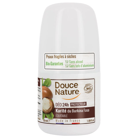 Douce Nature - French Organic Shea Butter Roll On Deodorant – For Delicate & Dry Skin