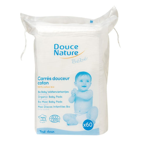 Douce Nature - Organic Baby Cotton Pads (60 pcs)
