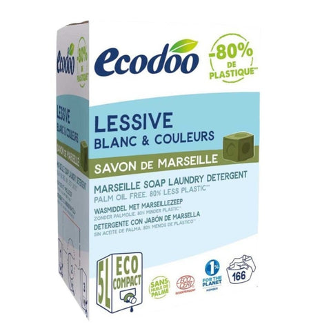 Ecodoo - French Natural & Eco-Friendly Marseille Soap Laundry Detergent