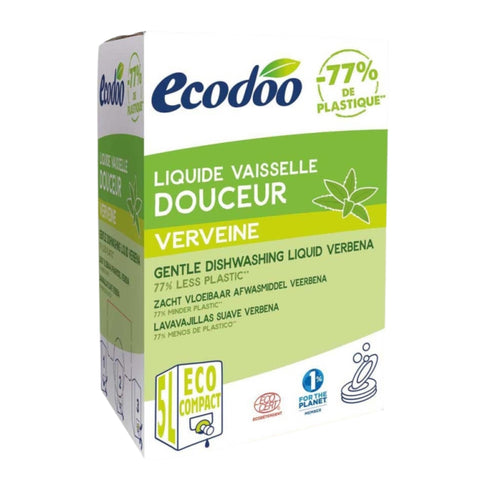 Ecodoo - Gentle Dishwashing Liquid – Verbena (5L)
