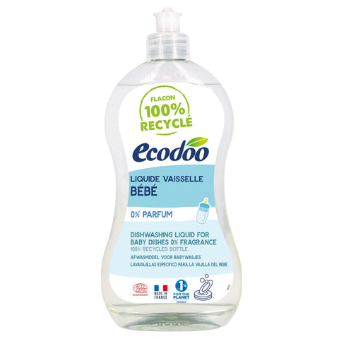 Ecodoo French Hypoallergenic Baby-safe Dishwashing Liquid 