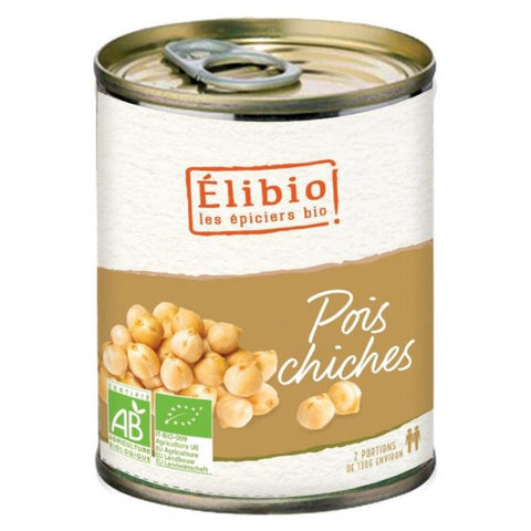 Elibio - Pre-cooked Italian Organic Chickpeas