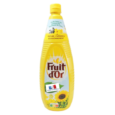 Fruit d'Or - French Sunflower Seed & Rapeseed Cooking Oil