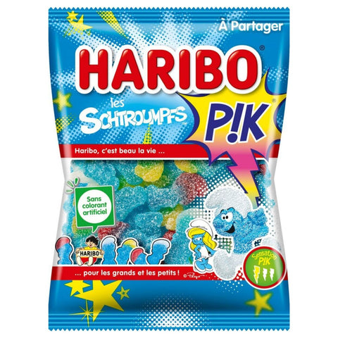 Haribo - Smurfs PIK Sour Candy from FRANCE