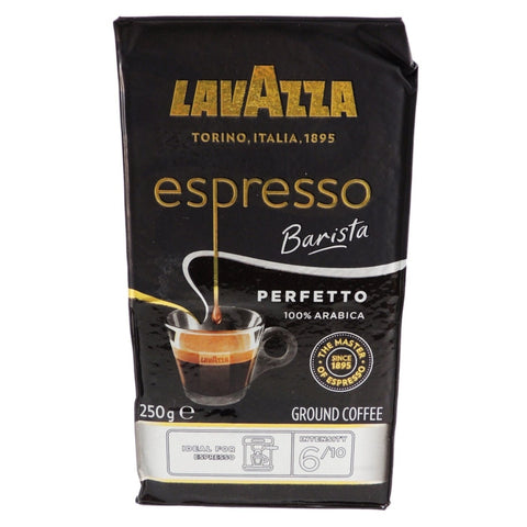 Lavazza - Espresso Barista Perfetto-100% Arabica Roasted Ground Coffee