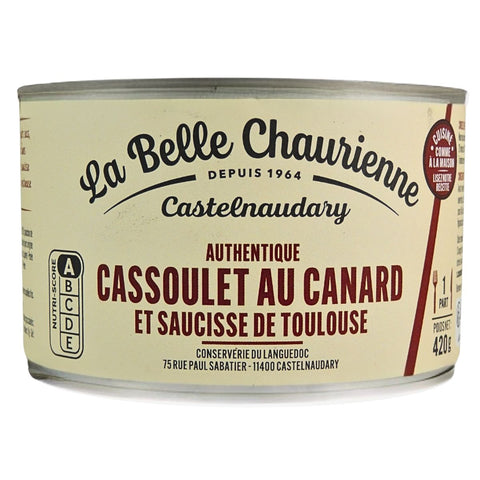 La Belle Chaurienne Authentic Duck Cassoulet & Toulouse Sausage 