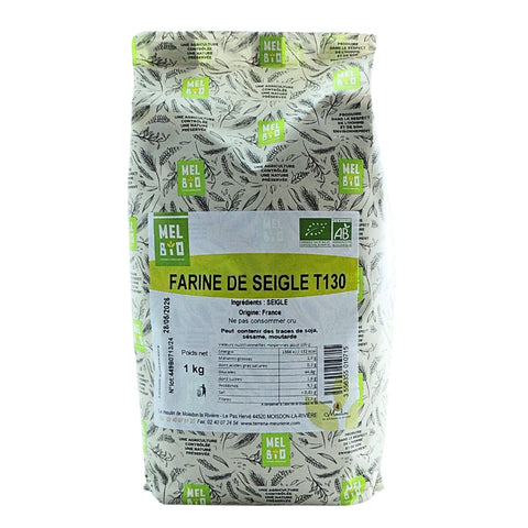 Melbio French Organic Rye Flour T130