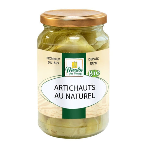 Moulin Des Moines Organic Artichokes in Water