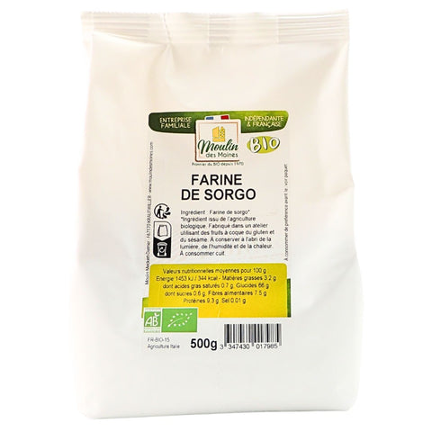 Moulin Des Moines Organic Whole Grain Sorghum Flour