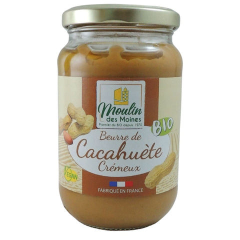 Moulin des Moines French Organic Creamy Peanut Butter 