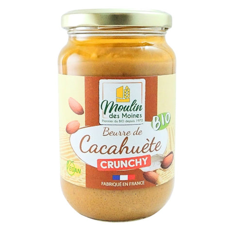 Moulin des Moines French Organic Crunchy Peanut Butter 