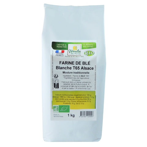 Moulin des Moines French Organic Wheat Flour T65