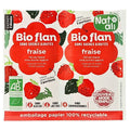 Nat-ali French Organic & Gluten Free Unsweetened No-Bake Flan Mix – Strawberry Flavor