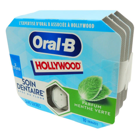 Oral-B - Hollywood Sugar-Free Chewing Gum with Fluoride-Right