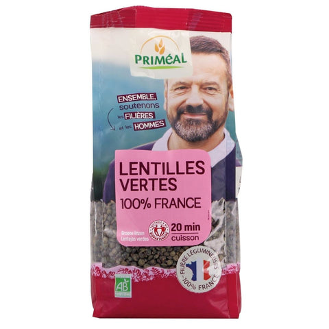 Primeal - French Organic & Fair Trade Green Lentils