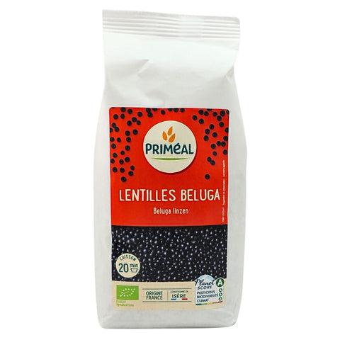 Primeal French Organic Beluga Lentils