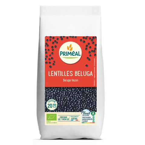 Primeal French Organic Beluga Lentils