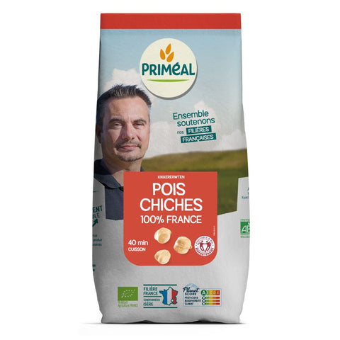 Primeal Organic Fair Trade Chickpeas from France