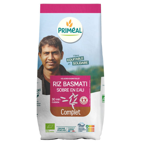 Primeal Organic Whole Grain Basmati Rice