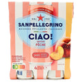 SANPELLEGRINO Italian Ciao! Peach Flavoured Sparkling Beverage 