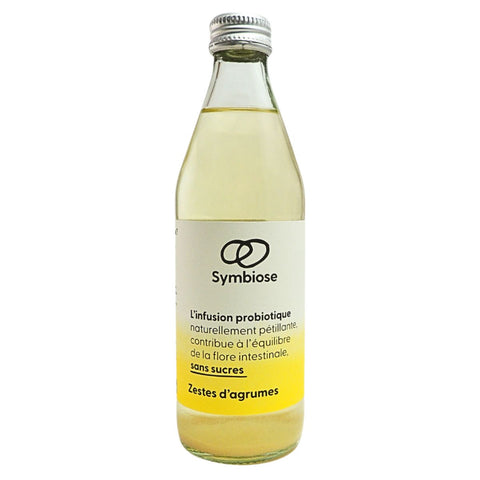 Symbiose French Organic Live Probiotic Infusion Citrus Zest