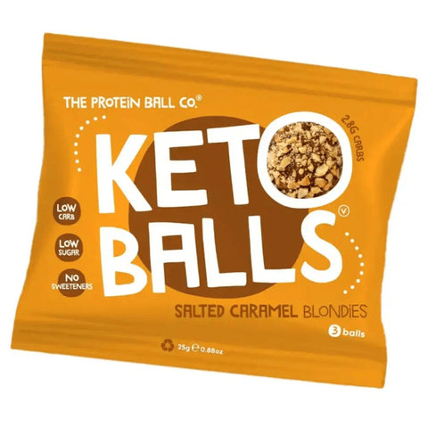 The Protein Ball Co - Keto Balls – Salted Caramel Blondies