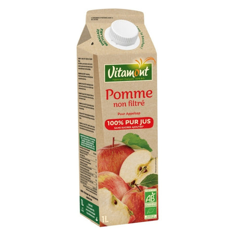 Vitamont - Organic Pure Apple Juice (Unfiltered)