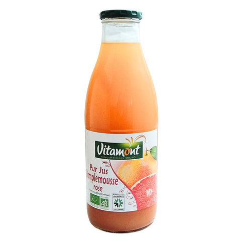 Vitamont Organic Pure Pink Grapefruit Juice