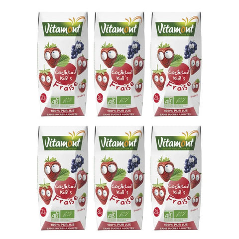 Vitamont Organic Strawberry Kid’s Cocktail 