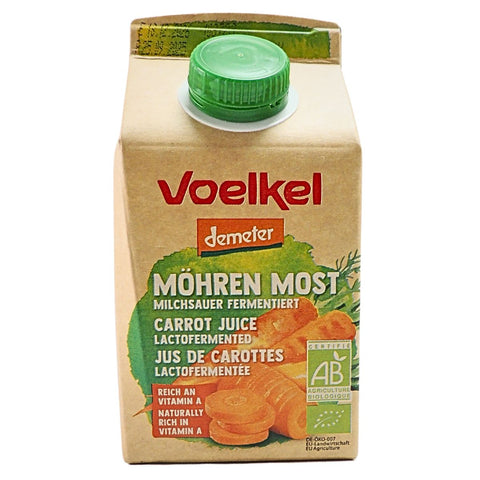Voelkel Organic Demeter Lacto-Fermented Carrot Juice 