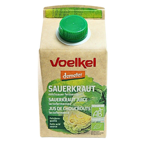Voelkel Organic Sauerkraut Juice Tetra