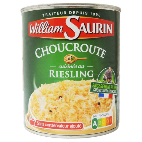 William Saurin - Choucroute (Alsatian Sauerkraut) cooked with Riesling