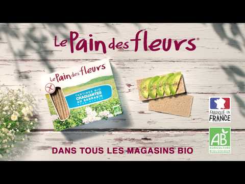 Le Pain des fleurs - Organic & Gluten-Free Corn Crispbread